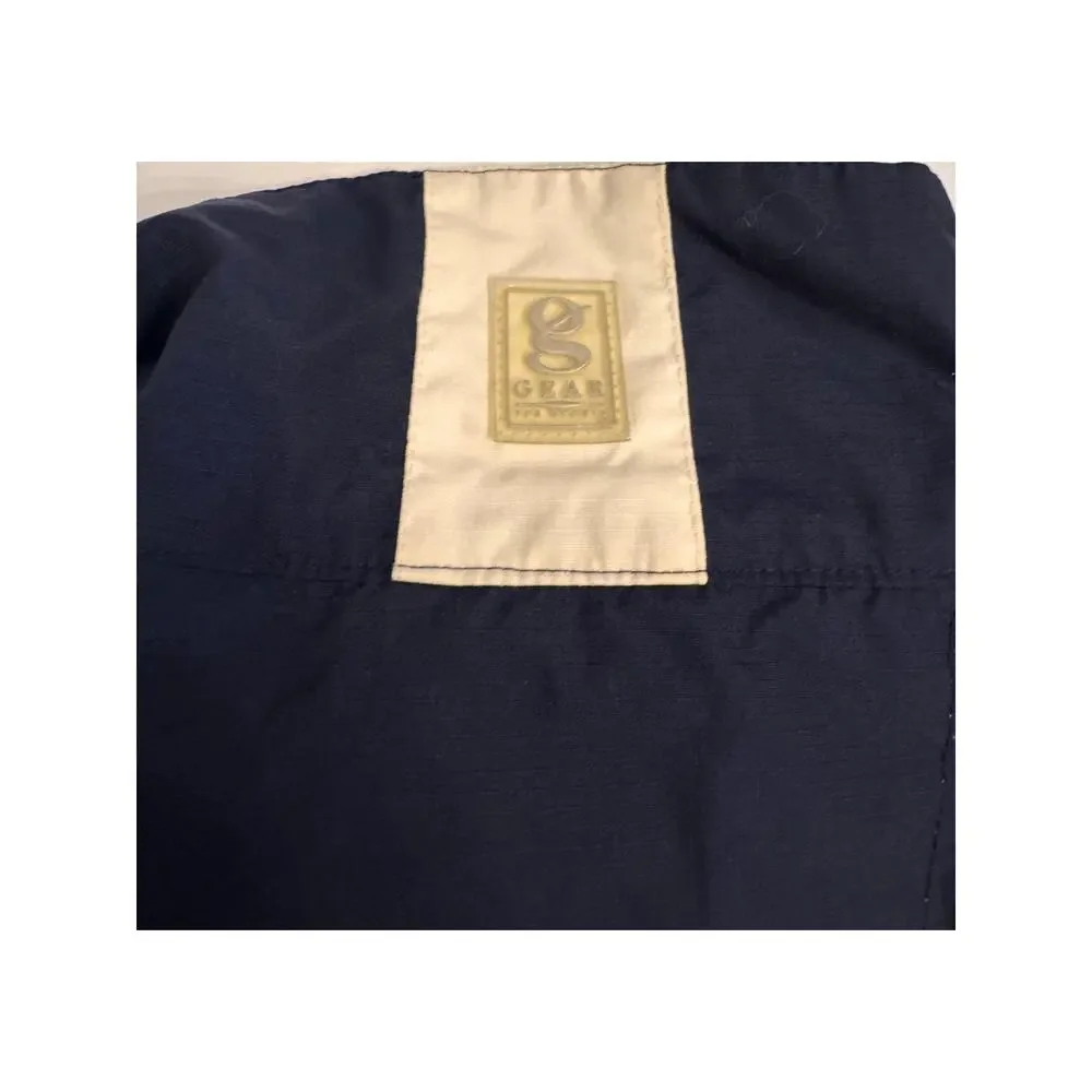 Vtg Gear for Sports Air Force Windbreaker Men's Size M 100% Nylon Pullover